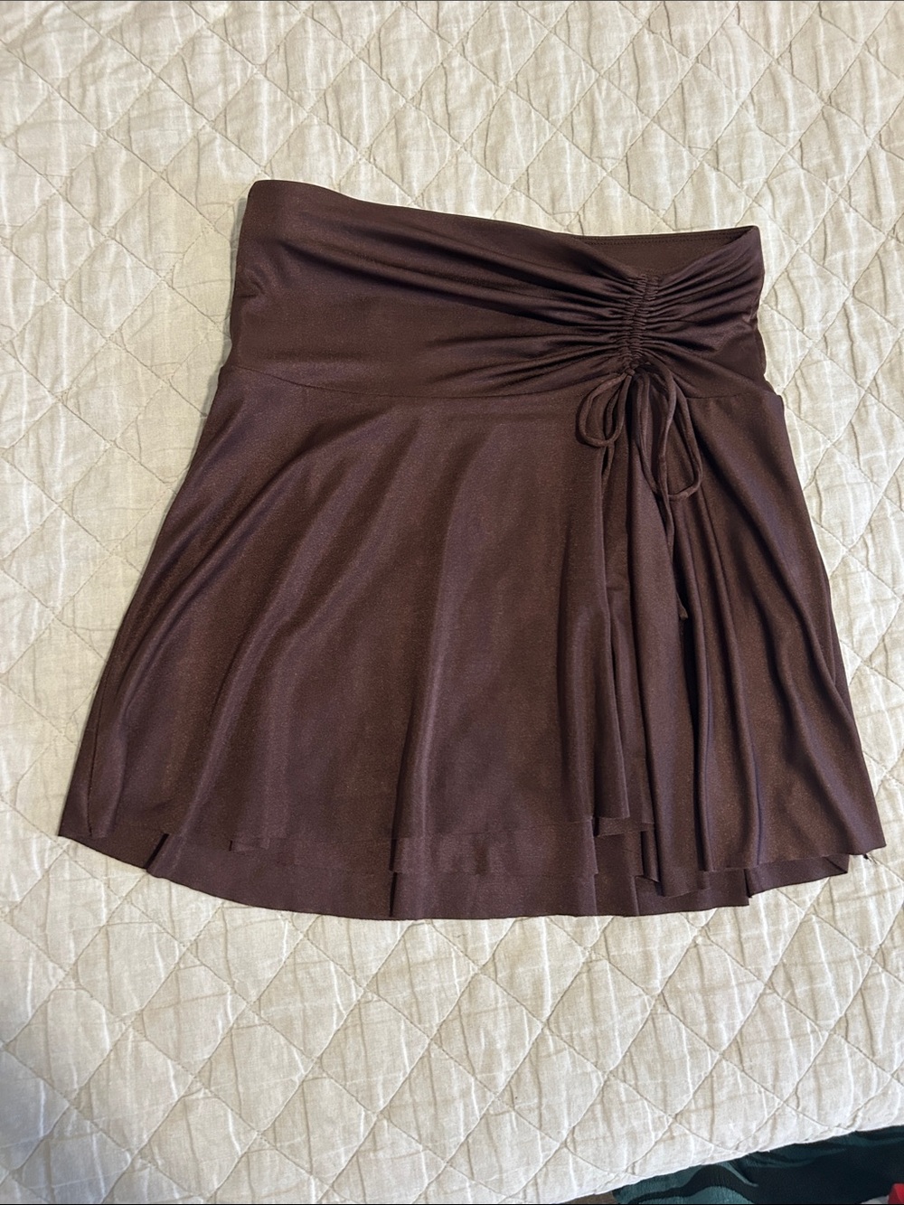 Free People flowy brown skirt